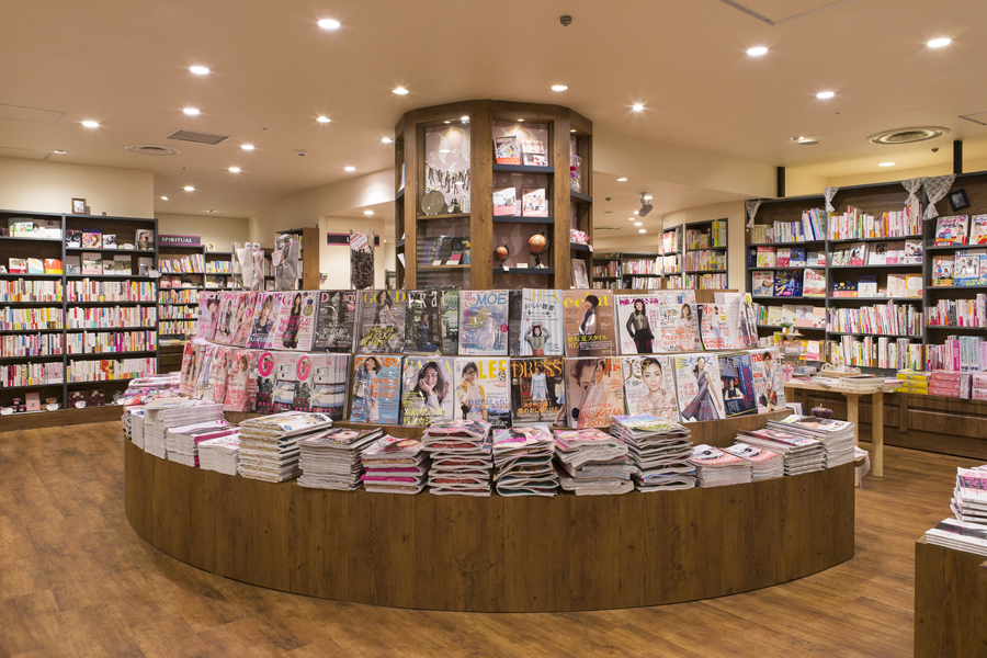雑誌コーナーの様子
