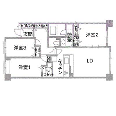 リフォーム前の図面