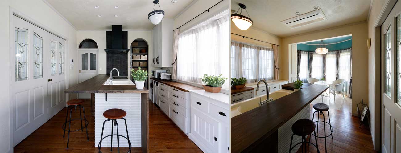 キッチンカウンターの様子