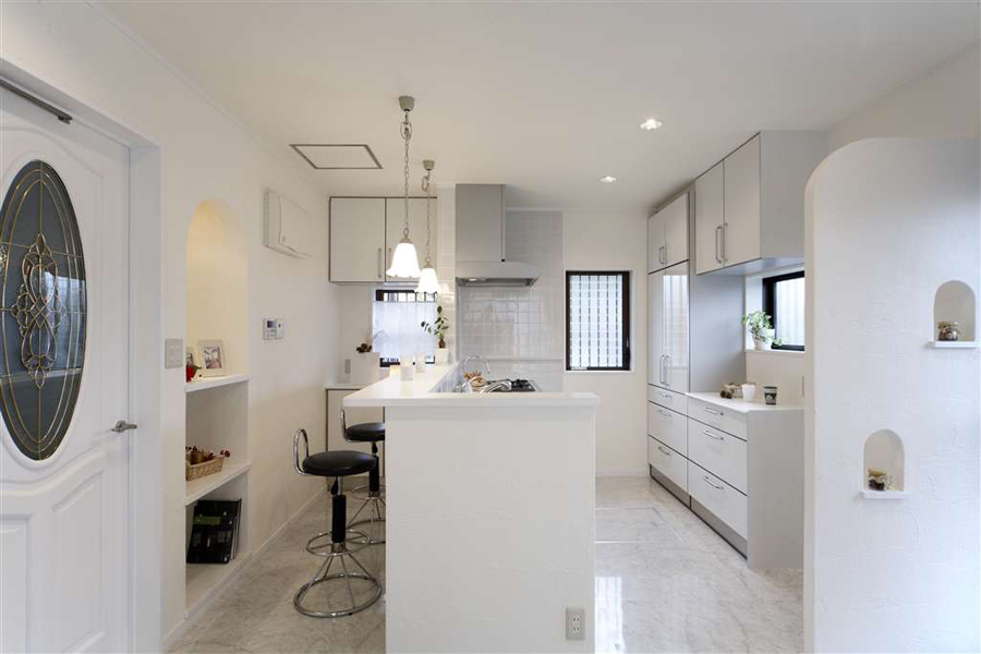 リビングからキッチン