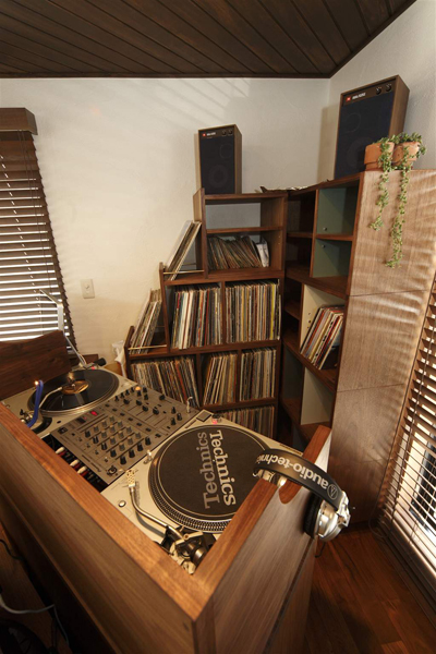 DJブースの様子