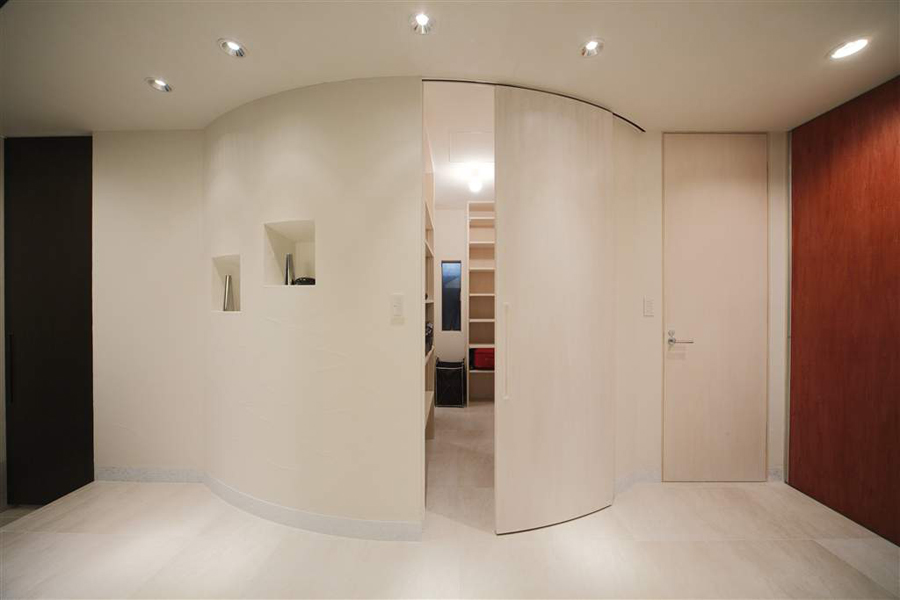 ホール横にあるクロークの様子