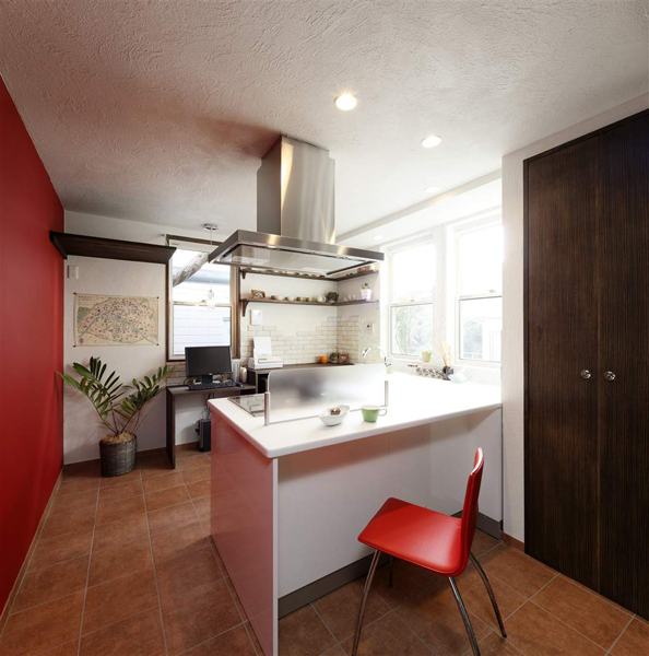 カウンターキッチンの様子