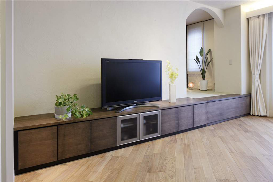 テレビコーナーの様子