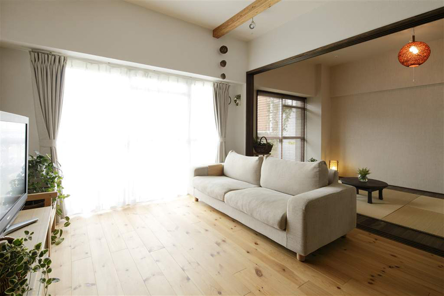 リビングの様子。