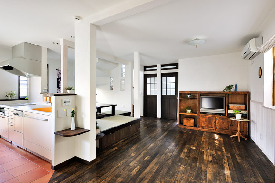 明るく広々とした空間に生まれ変わったLDK