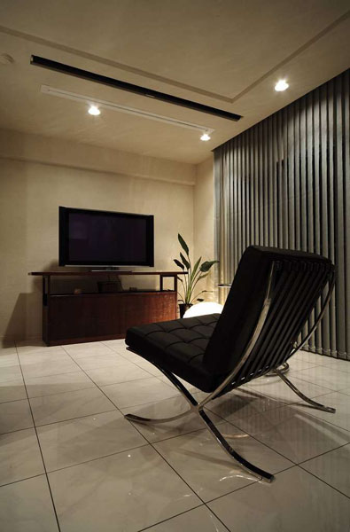 ロールスクリーンの様子