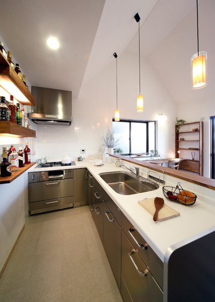 キッチンの中の様子。