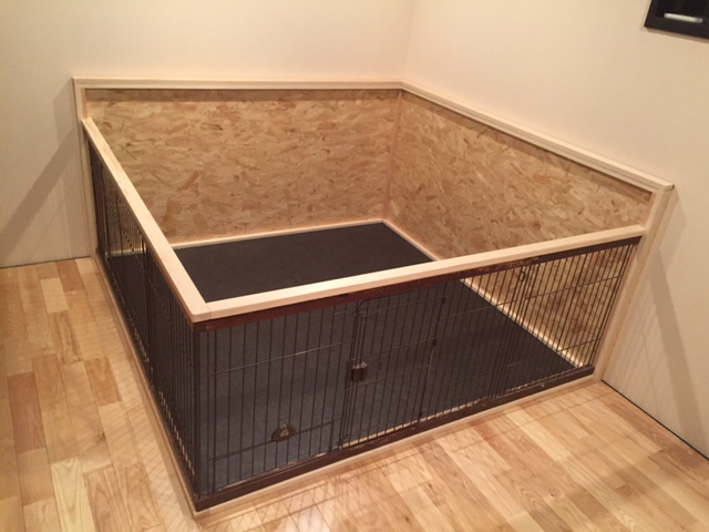 DIYで柴犬部屋を作っちゃいました。 | e001@OKUTA ｜リフォーム・マンションリフォームならLOHAS studio（ロハススタジオ） presented by OKUTA（オクタ）