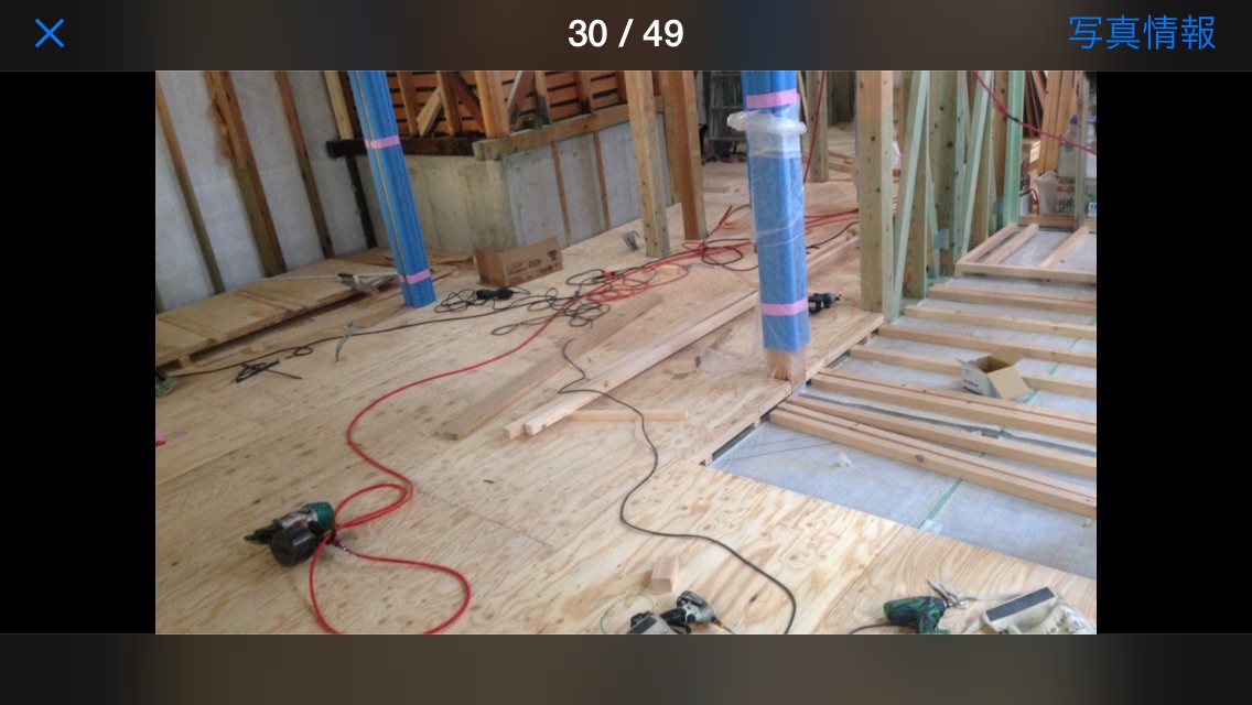 ④鴻巣市　Ｋ邸　◆床組＆セルロース◆