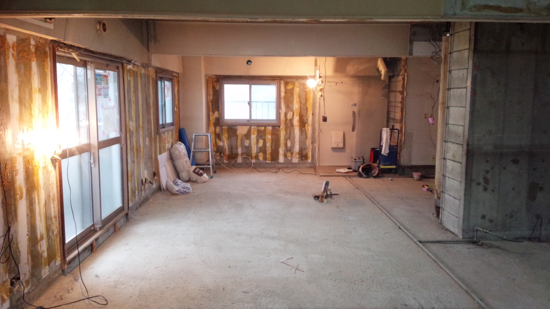 マンションのスケルトン