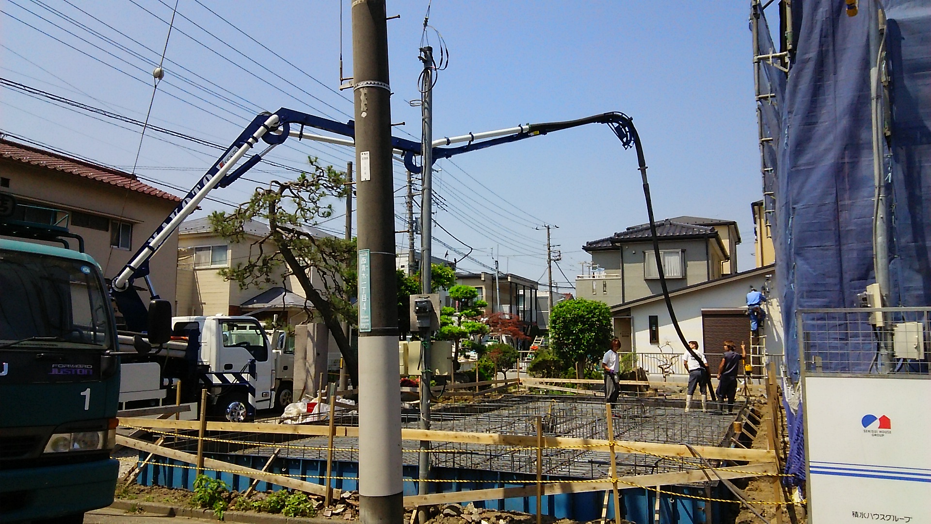 基礎工事⑧耐圧コンクリート打設 ～passiv住宅への道のり～