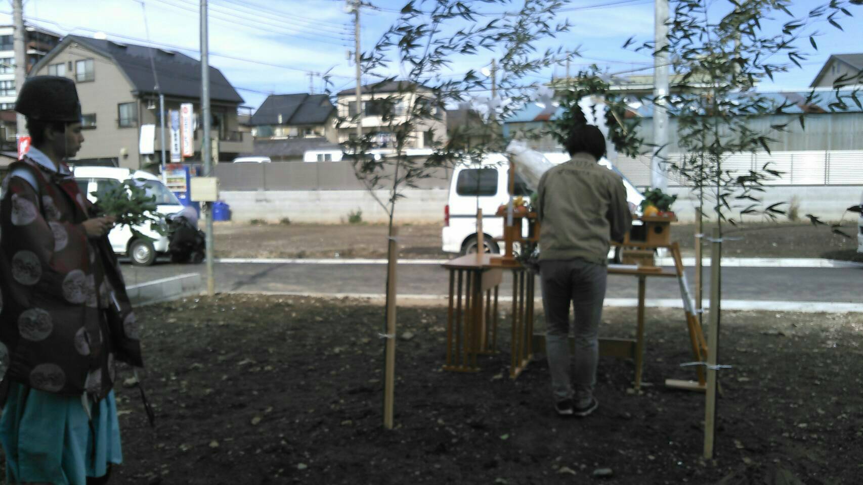 ★　地鎮祭　★