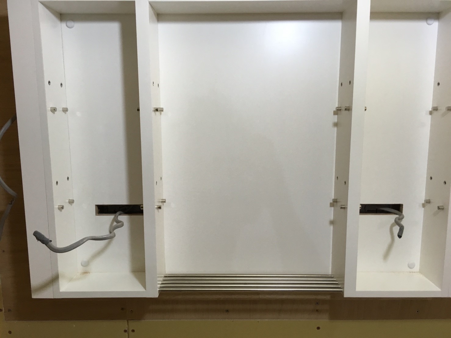 造作ミラー洗面！