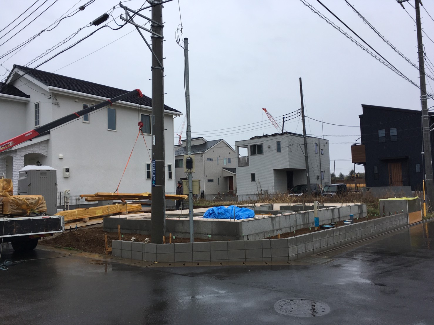 【新築工事】基礎完成しました！