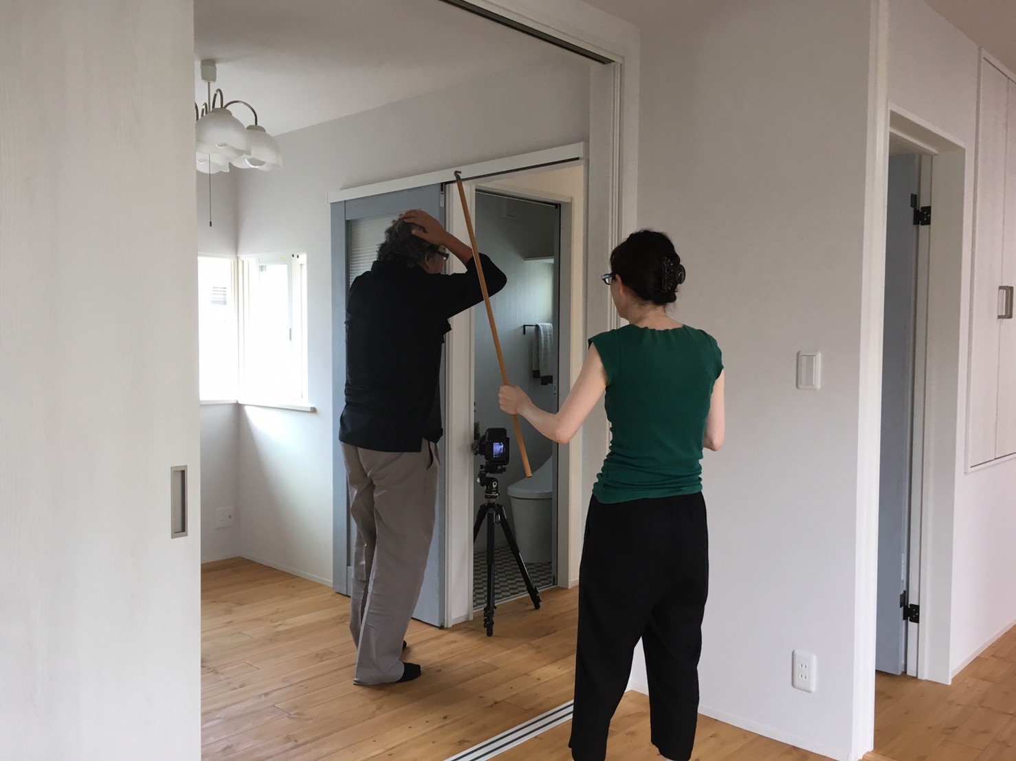 撮影現場の見学～passiv案件～