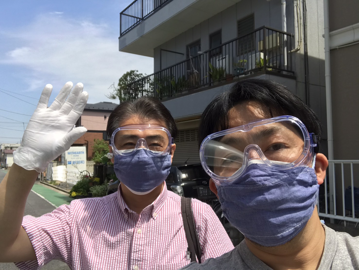 コロナ感染予防！