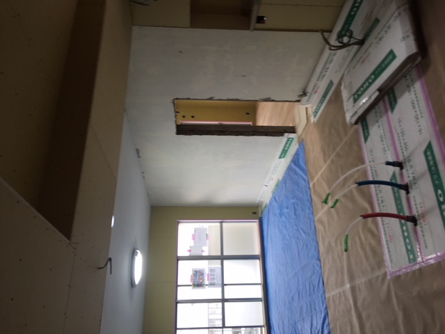 リフォーム！木工事完了、仕上げ工事前