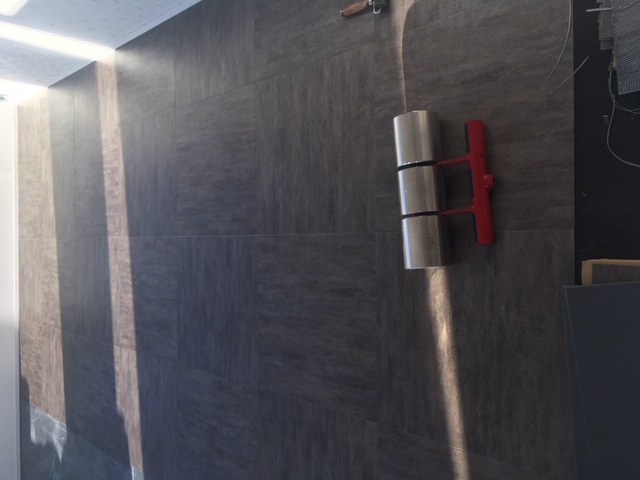 転圧ローラー　フロアタイル　