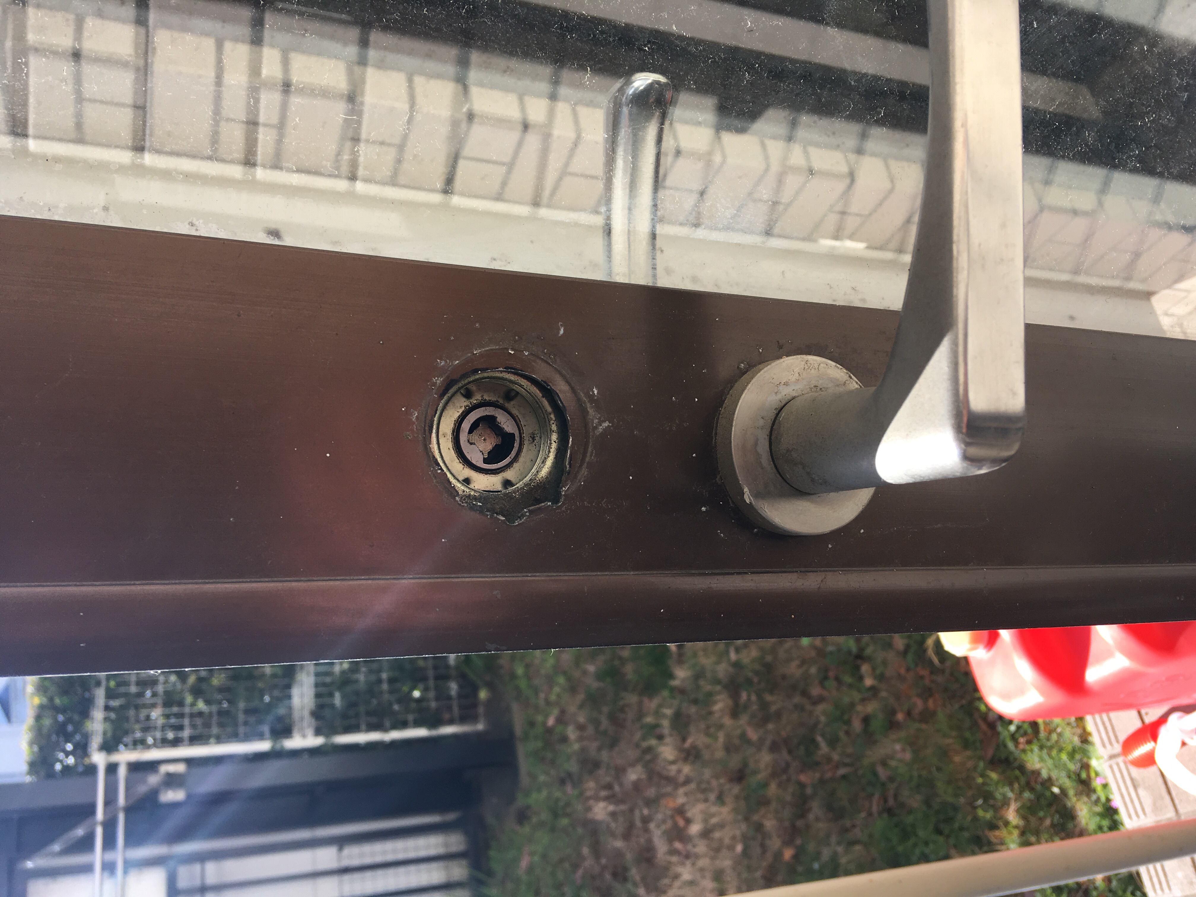 錠（シリンダー）の交換が、