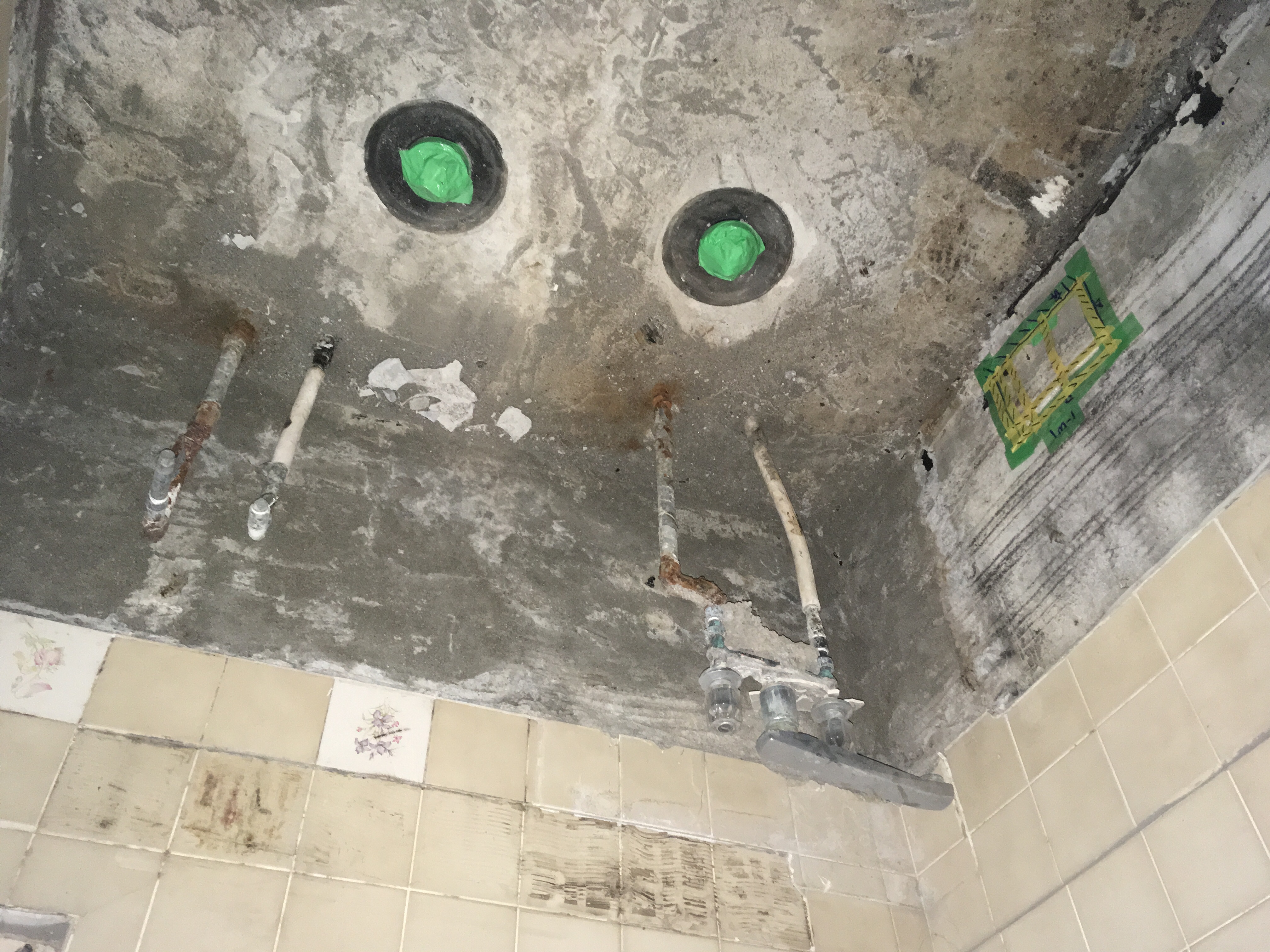 マンション在来浴室の解体は