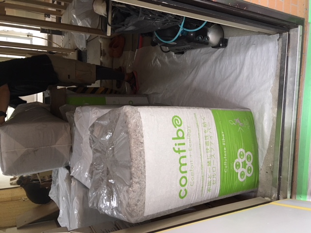 セルロースファイバー☆　防音☆☆調湿☆☆断熱