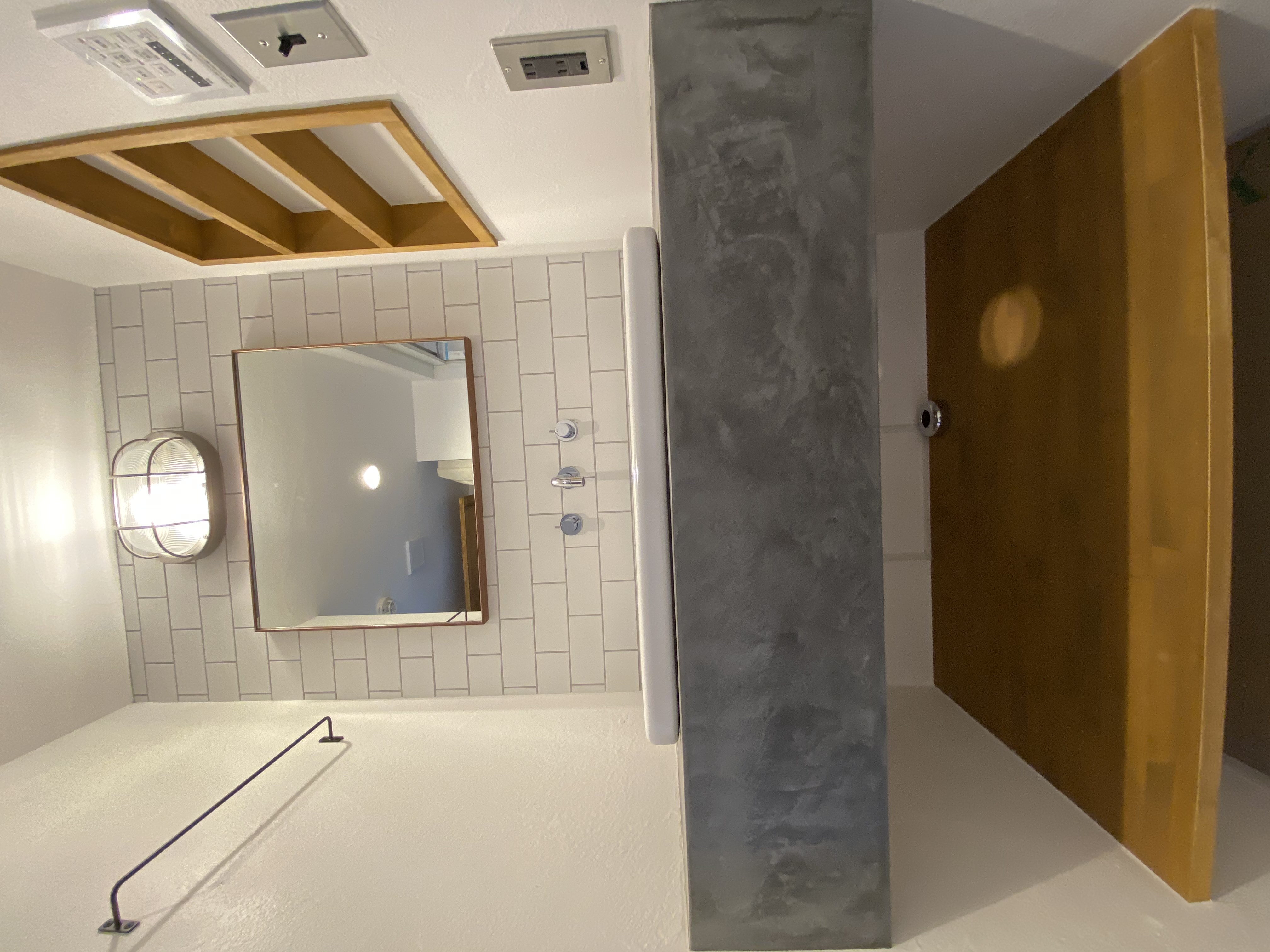 造作洗面台☆☆モールテックス仕上げ☆☆