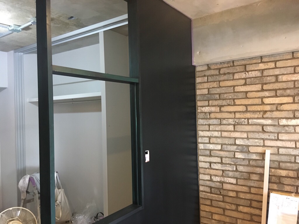 開放感のある壁