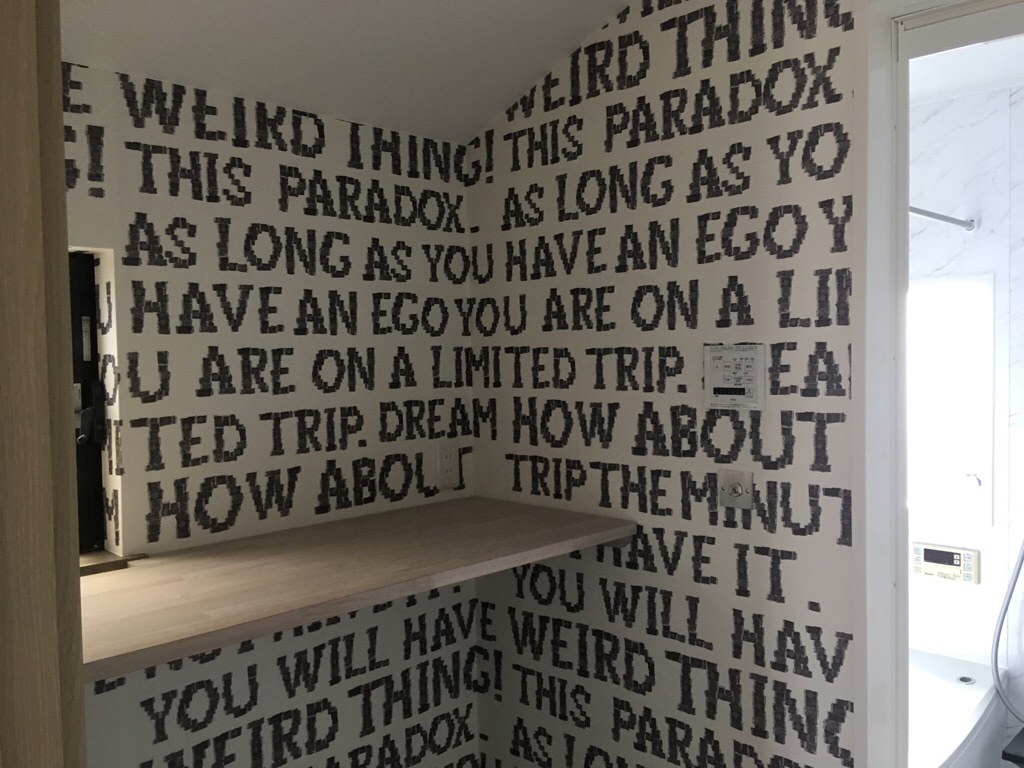 アクセントクロス施工