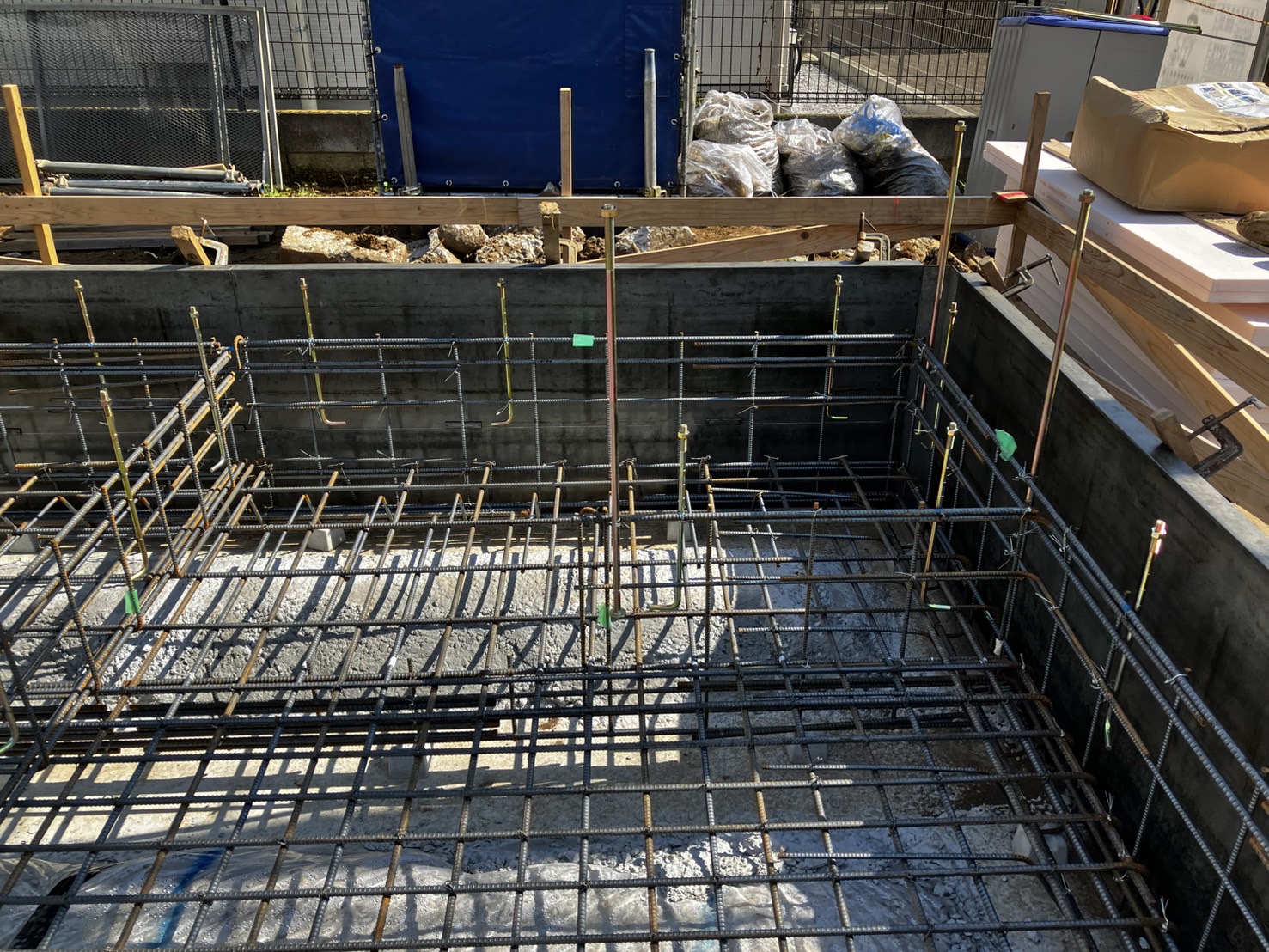 基礎は家づくりの要！配筋検査を現場で行いました