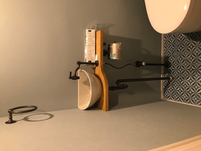 施工事例　『マンション手洗い器編』