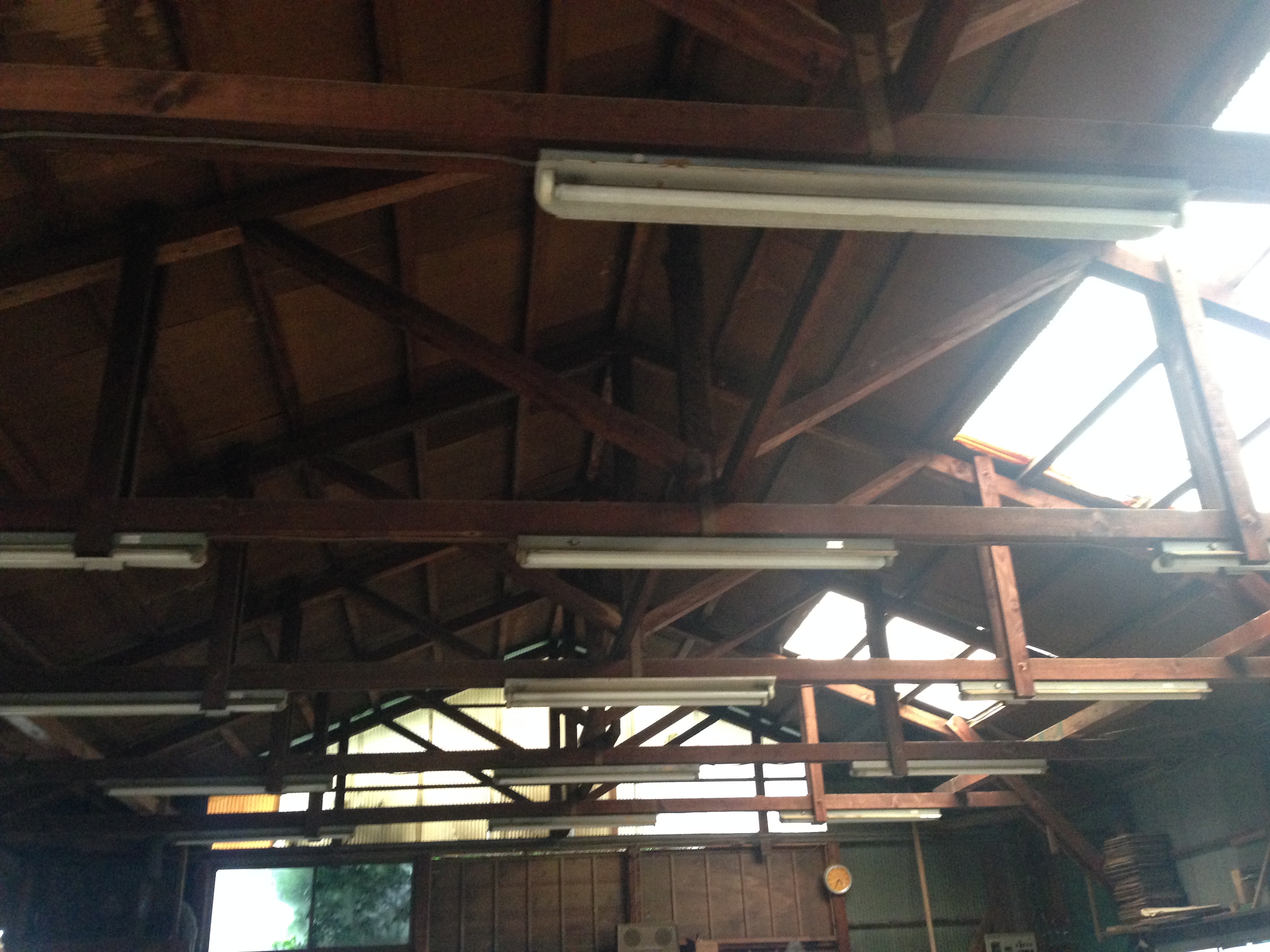 おじいちゃんの工場。