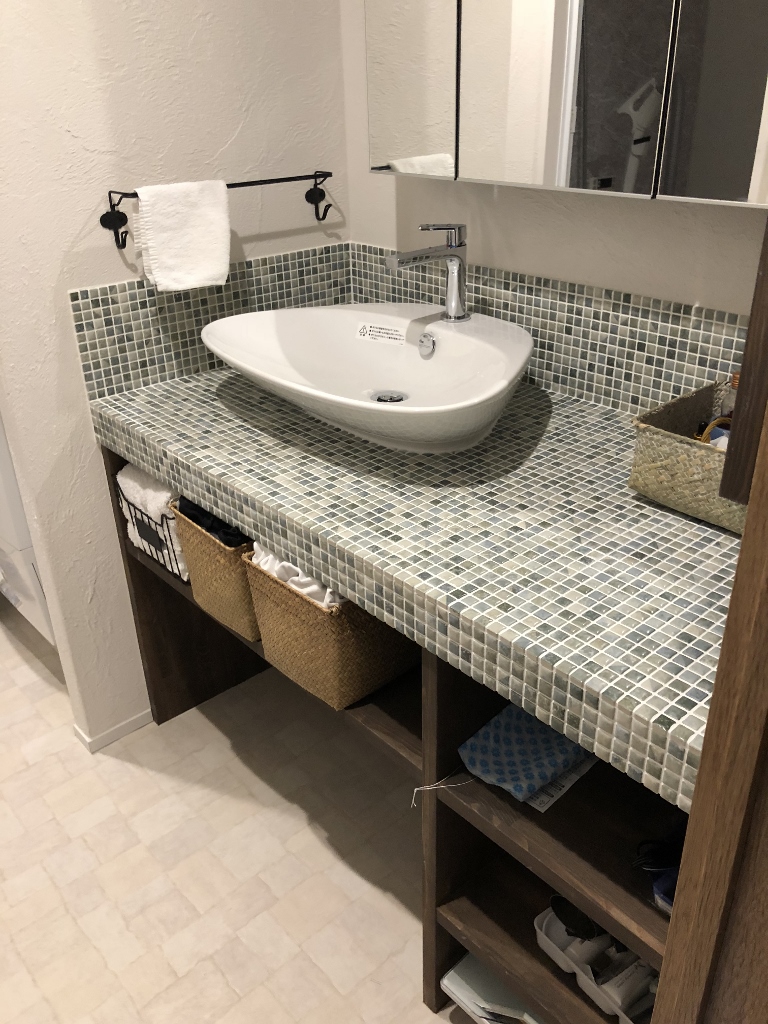 造作洗面化粧台♪