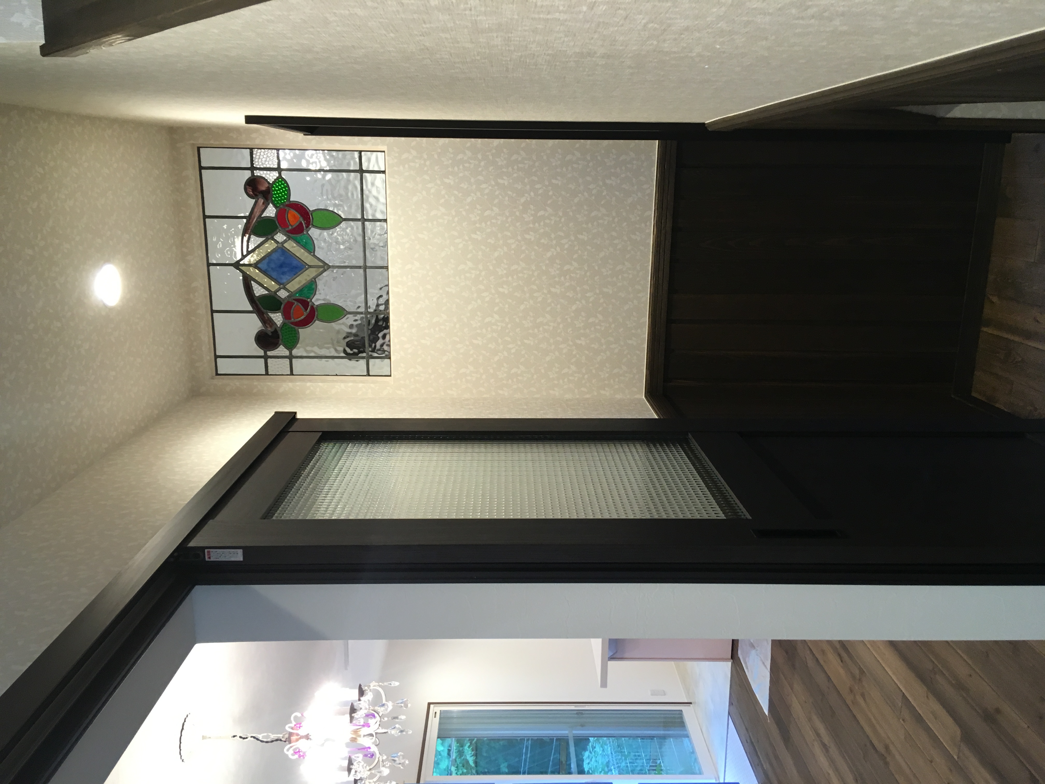 ステンドガラスのおうち・続