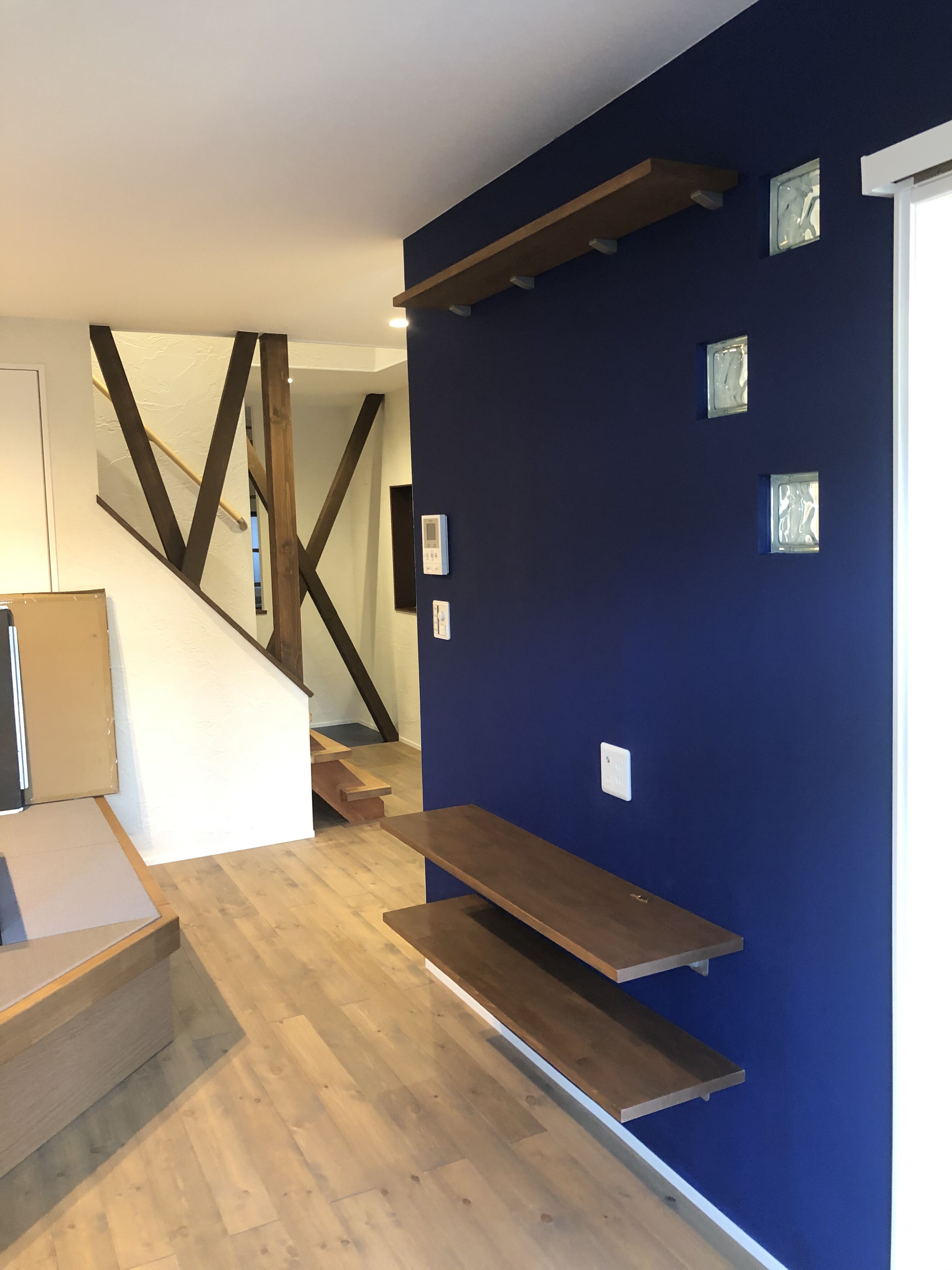 アクセント塗装(^^♪