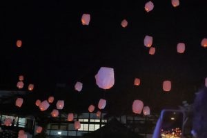 ランタンイベントの風景