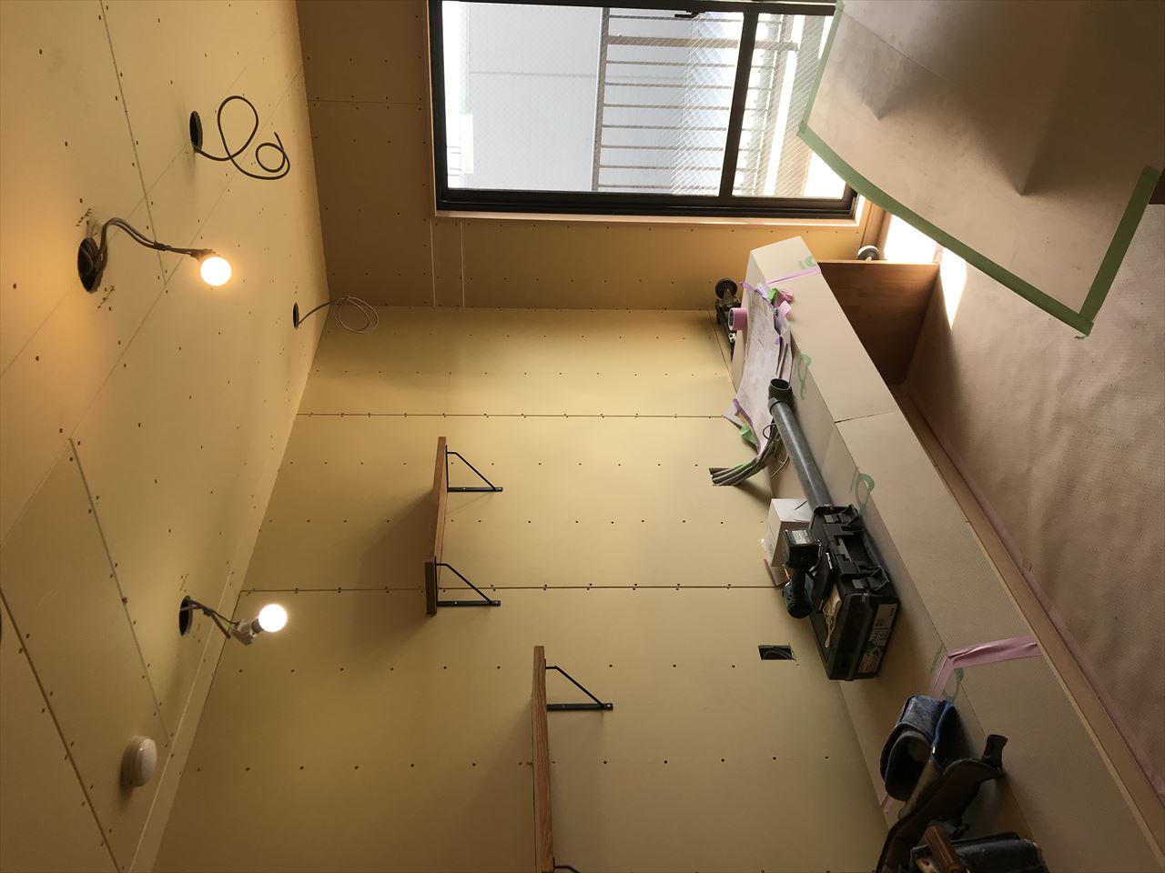 キャットウォークの完成です。