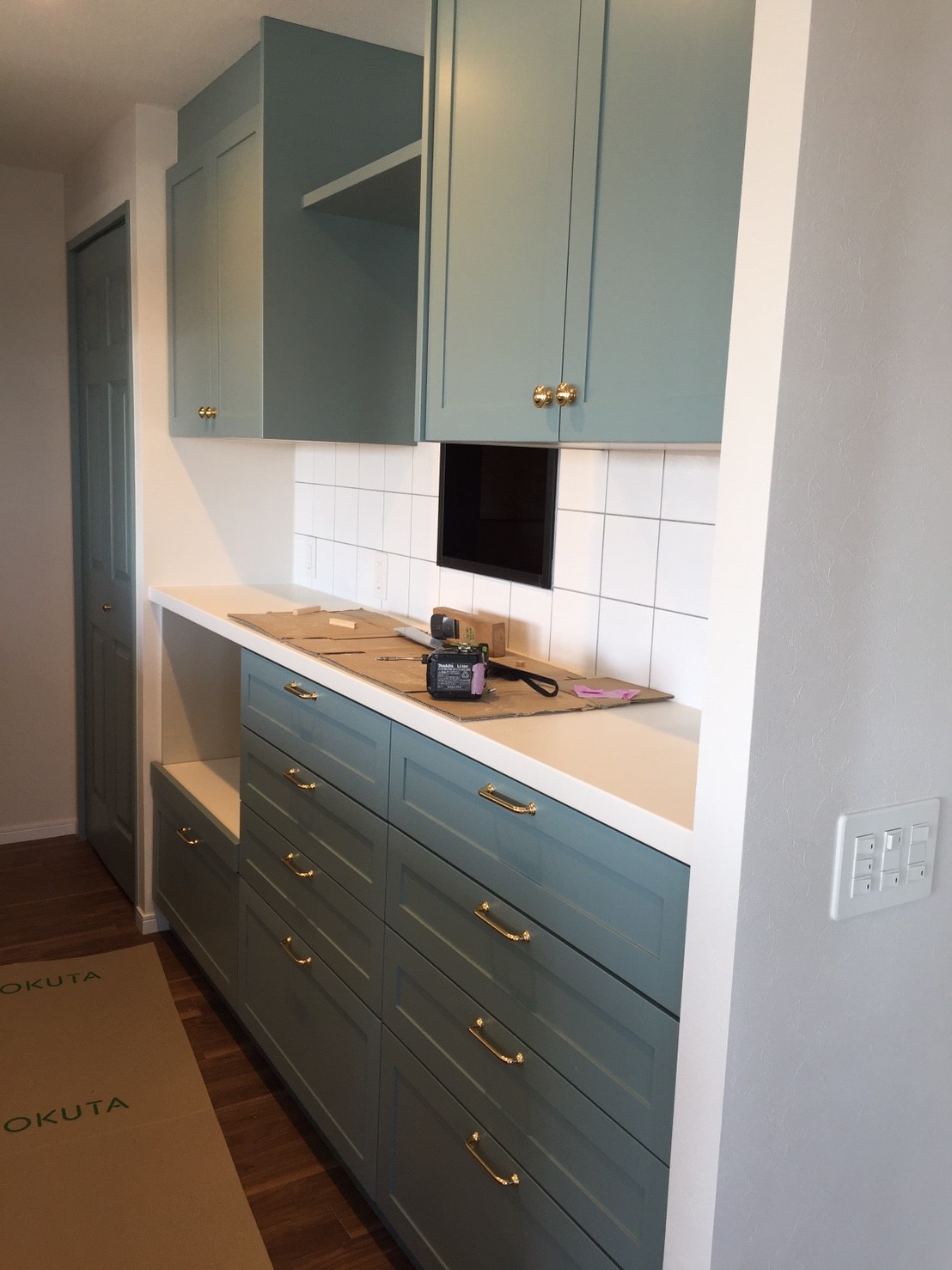 建具塗装　カラーワークスエッグシェル