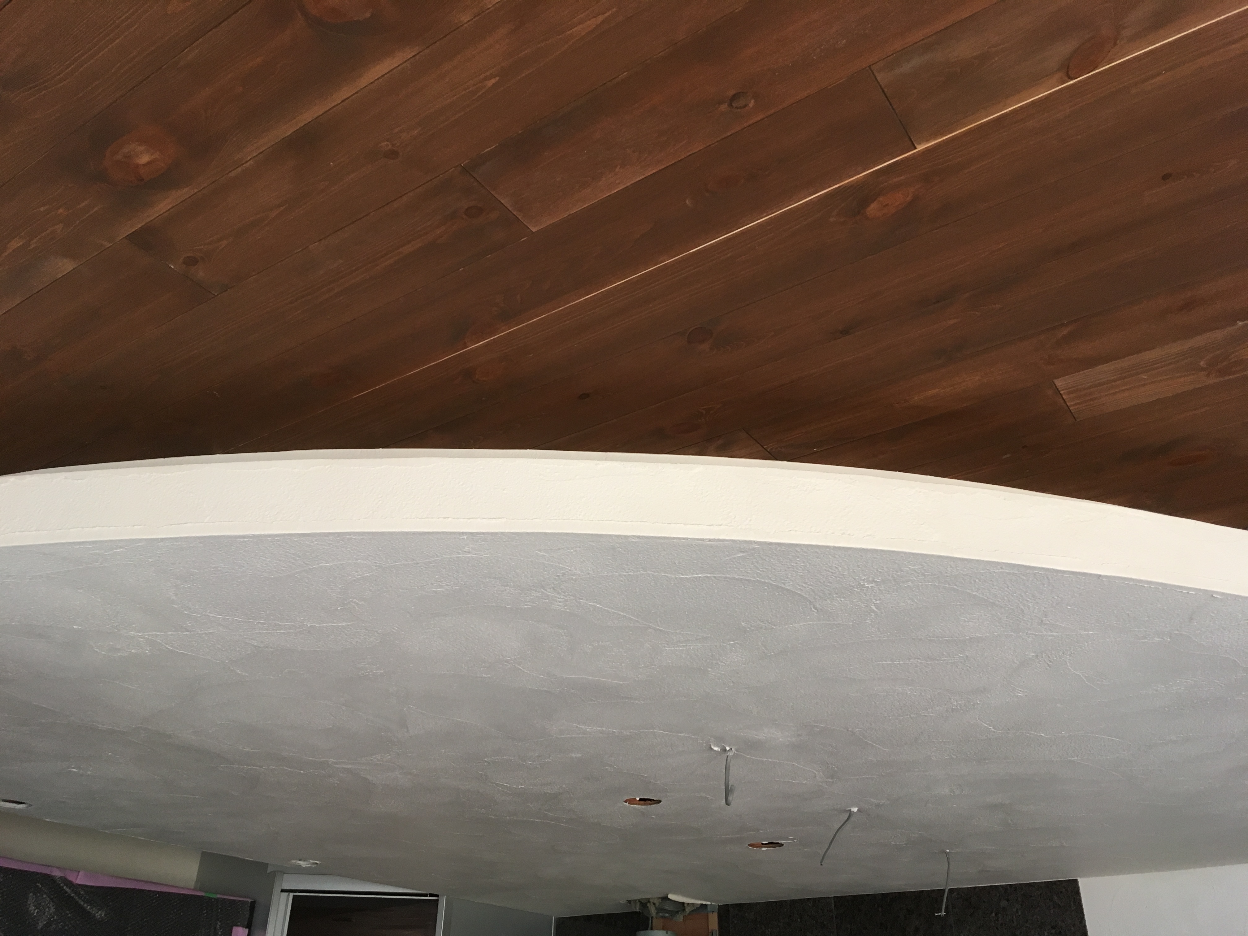 R下がり天井　仕上げ