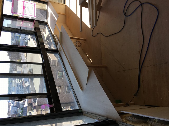 カウンター取付