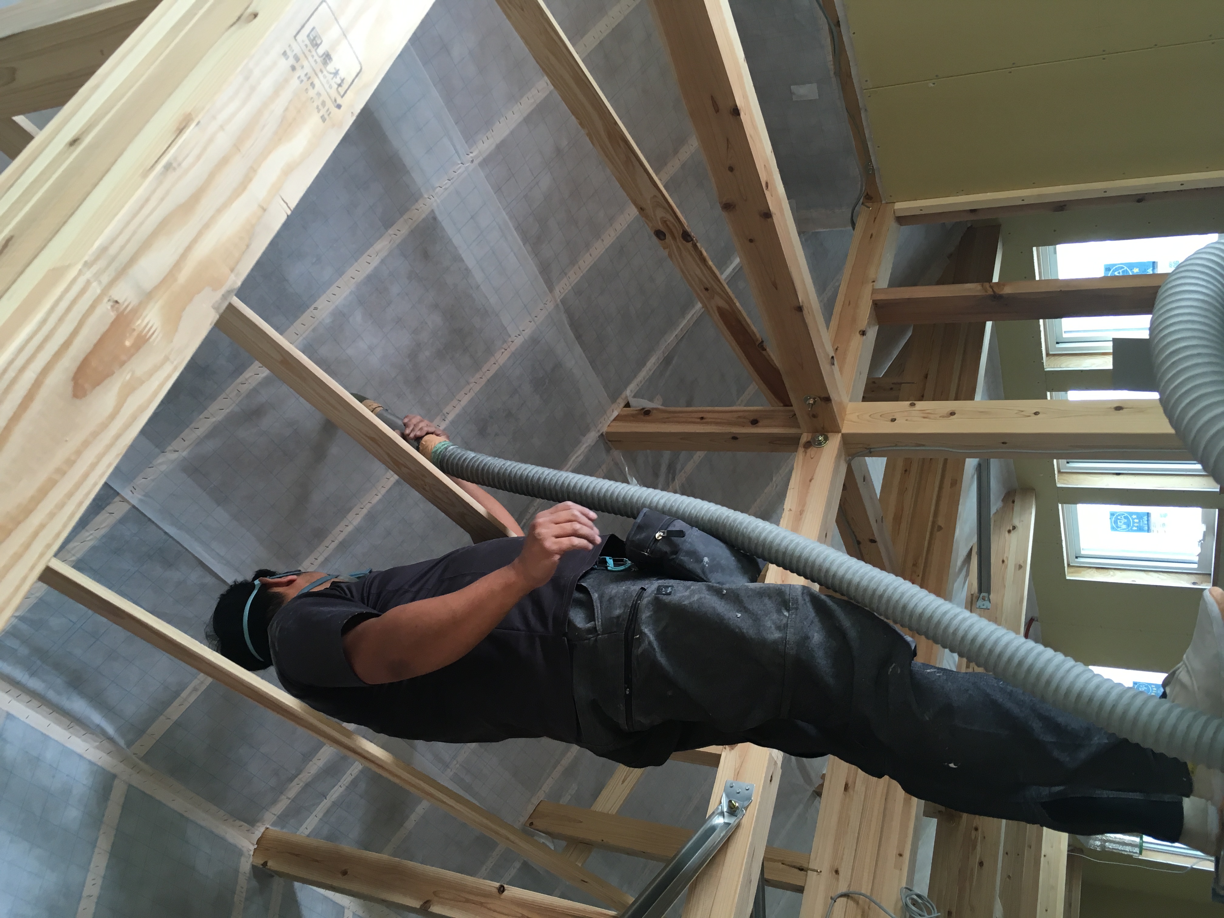 キングオブ断熱材☆セルロースファイバー☆