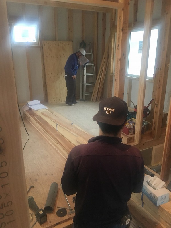 新築工事　☆検査☆