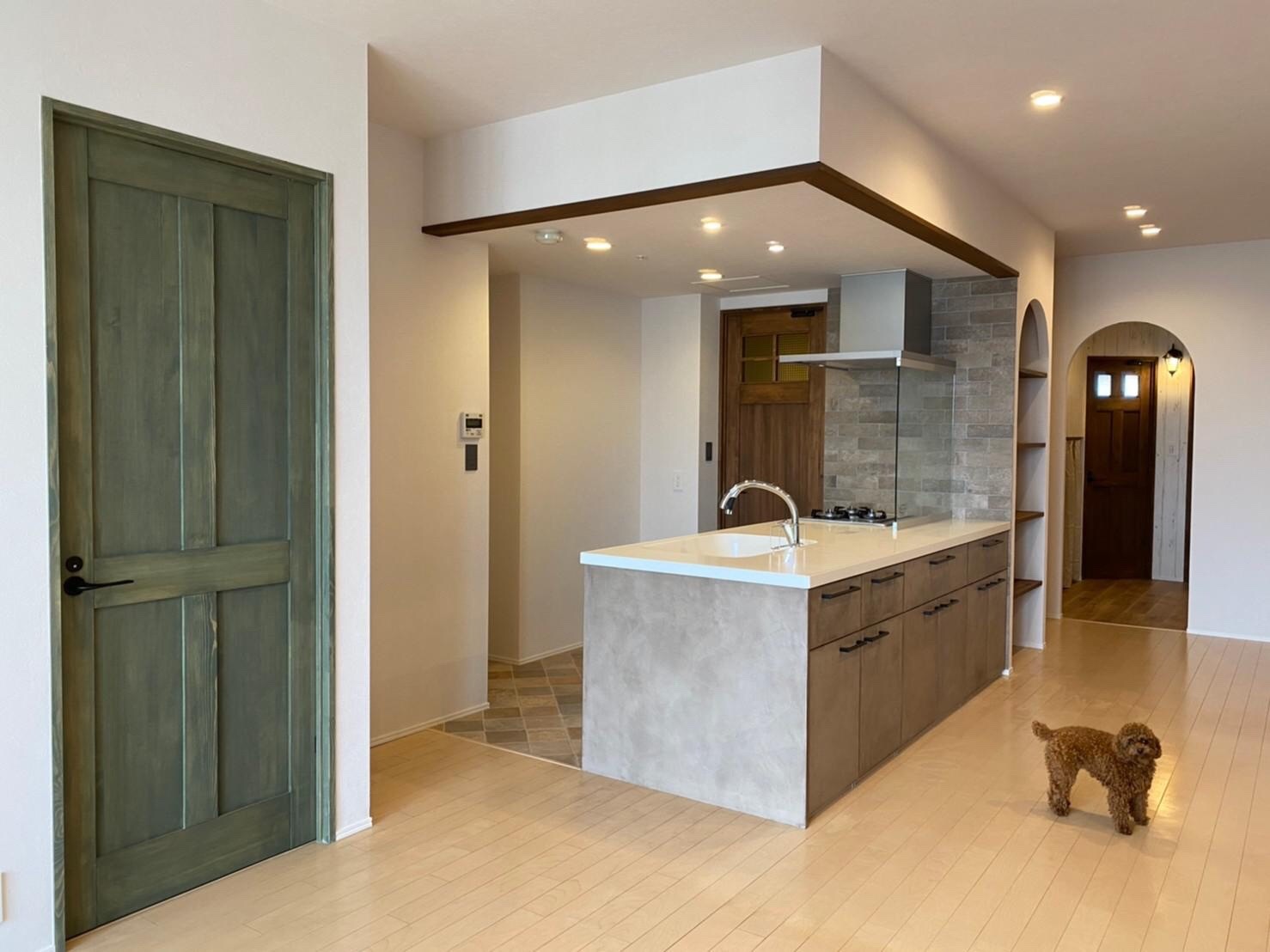 キッチンをアレンジ　モールテックス