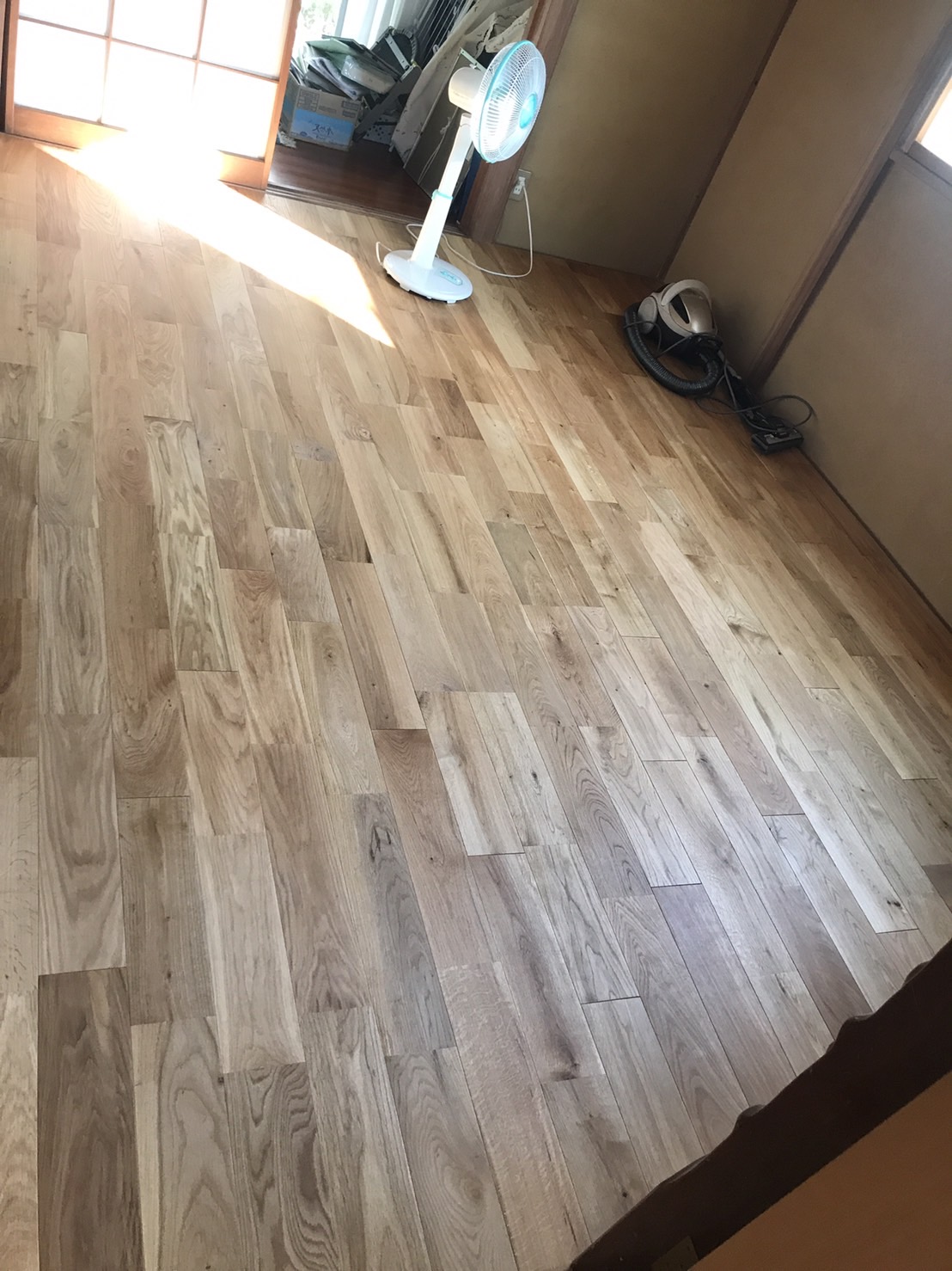 和室の畳床をフローリングへ