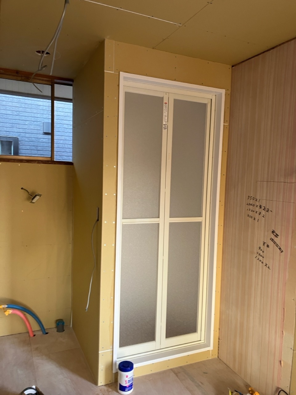 シャワーユニット新設