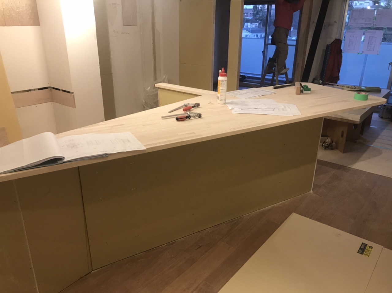 造作ダイニングテーブル