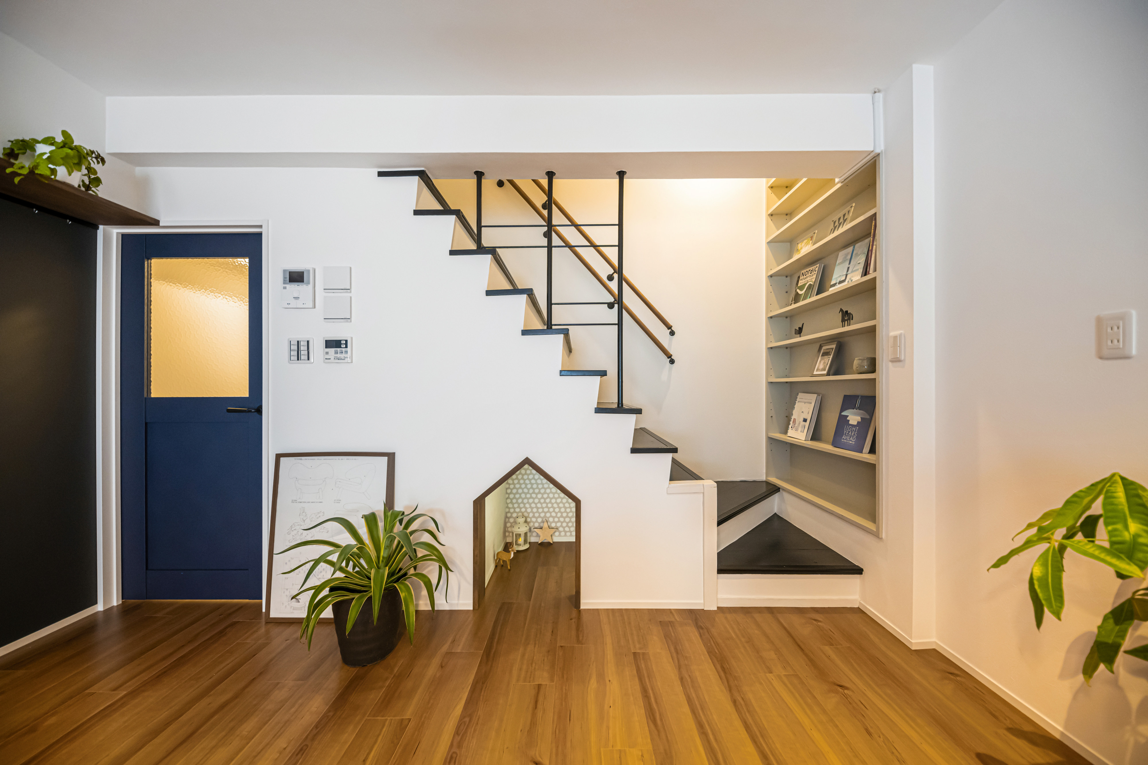 完成写真☆　黒板クロスと秘密基地