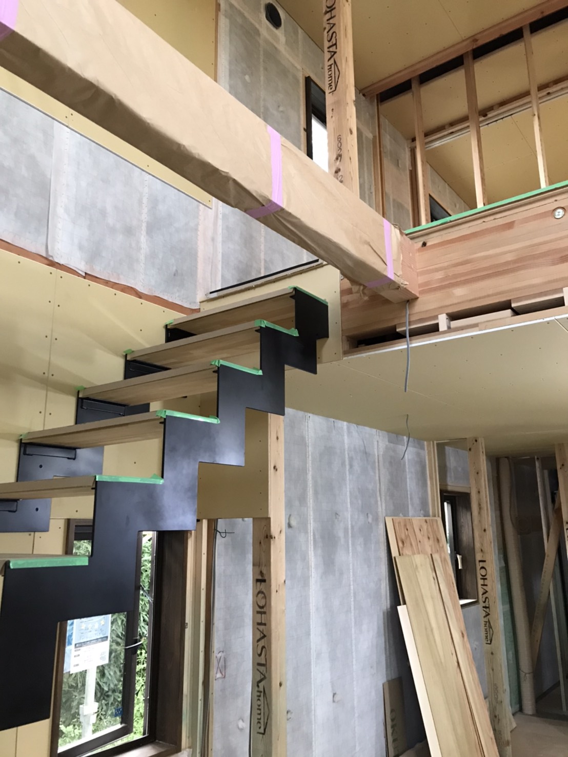 アイアンスリット階段