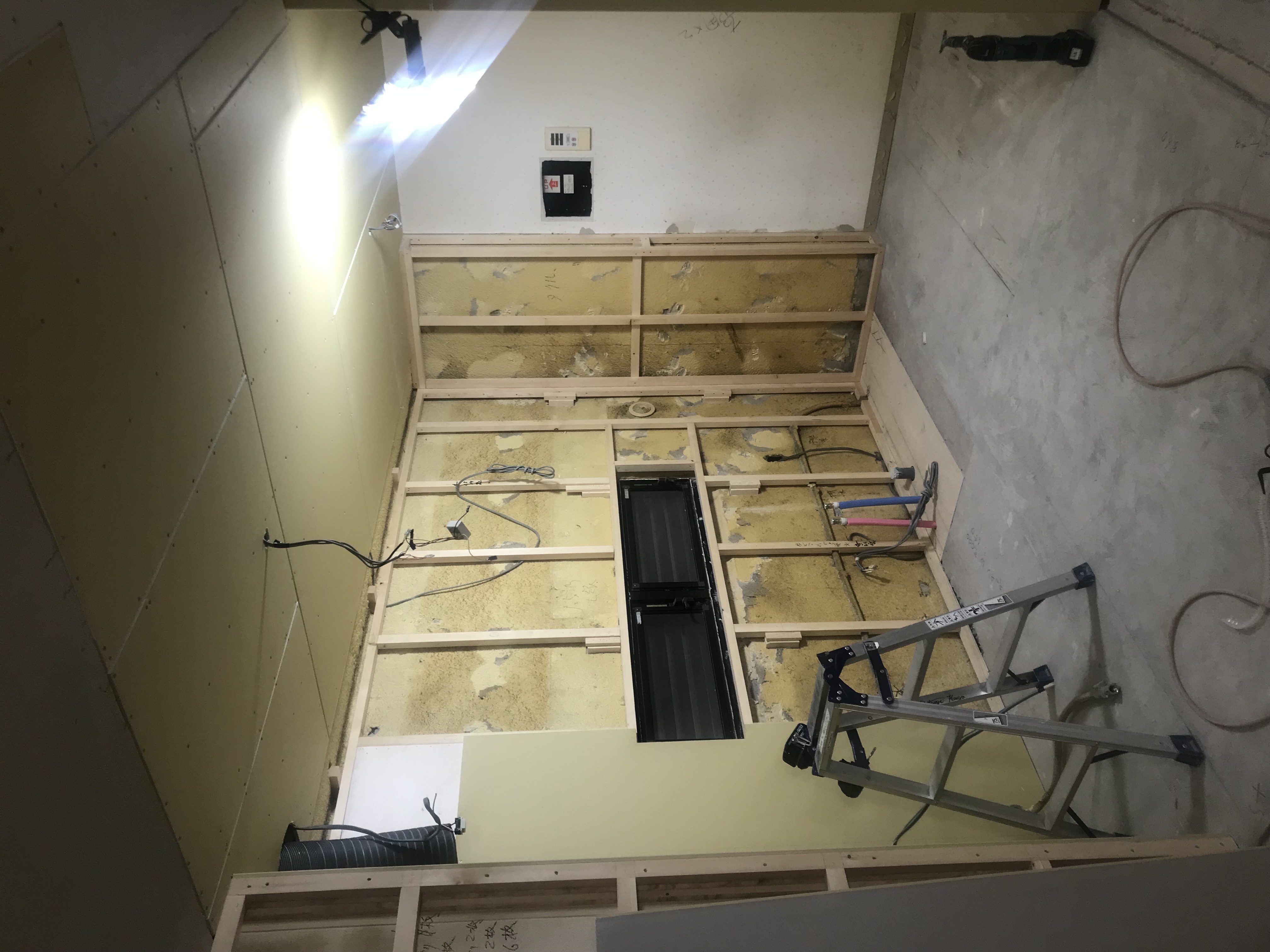 進行中の現場です