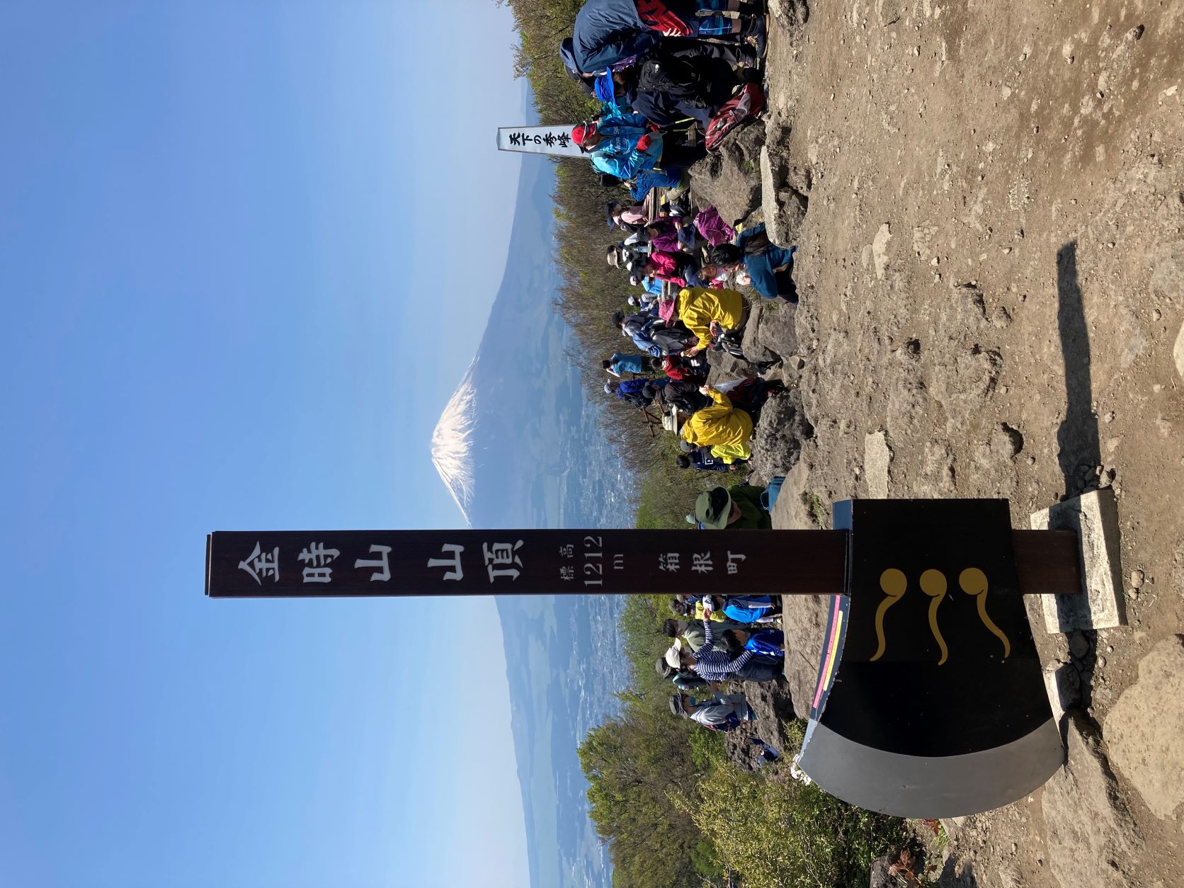 登ってきました